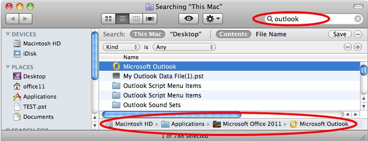 Microsoft outlook cannot be opened in mac version of os windows 7