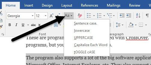 Microsoft Word Mac Small Caps Shortcut